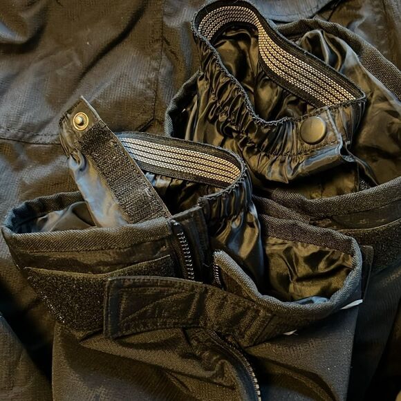 Pulse Men’s Black Waterproof Lightly Insulated Zip-Vent Snow Pants Size Small - Picture 15 of 16